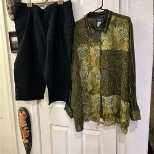 CD Daniels Caprice, and button top like new 3X